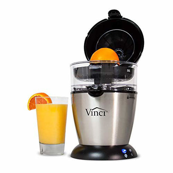 GetUSCart Vinci Hands Free Electric Citrus Juicer 1 Button Easy