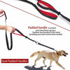 Picture of BWilkon Double Dog Leash, 360° Swivel No Tangle Dog Walking Leash for 2 Dogs up to 200lbs, Comfortable Adjustable Dual Padded Handles