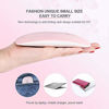 Picture of Aokitec Mini UV LED Nail Lamp, Portable Gel Light Mouse Shape Pocket Size Nail Dryer with USB Cable for All Gel Polish(Pink)