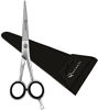 Picture of Ruvanti Professional Hair Cutting Scissors - Sharp Blades Hair Shears/Barber Scissors/Mustache Scissors - J2 Stainless Steel Hair Scissors - 6.5"- Haircut/Hairdresser Scissors for Kids, Men and Women.