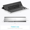 Picture of Folding Keyboard,Geyes Portable Foldable Wireless Bluetooth Keyboard with Portable Pocket Size, Aluminum Alloy Housing for iPhone,iPad, Tablet,Laptops and Smartphones (Silver)