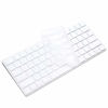 Picture of ProElife Ultra Thin Silicone Keyboard Protector Cover Skin for Apple iMac Magic Keyboard & Magic Keyboard 2 (WITHOUT Numeric Keypad, U.S Version, Model: MLA22L/A--A1644) (Transparent)