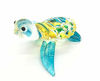 Picture of Hand Blown Art Glass,Sea Turtle Miniature Animals Collection, Dollhouse Miniatures,Turtle Art Glass Blown.(N0053)