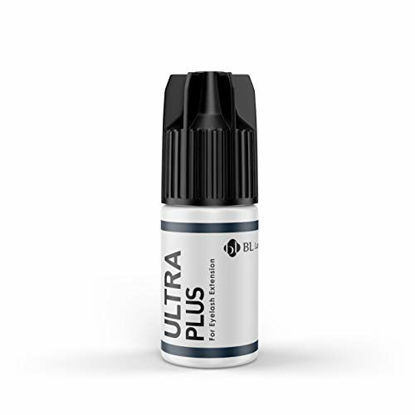 Picture of Ultra Plus BL Blink Lash EXTRA STRONG eyelash extension glue 5ml | Black, thin, Fast drying - Professionals choice for eyelash extension supplies 5g