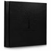 Picture of RECUTMS Photo Album 4x6 Pockets Holds 600 Photos Large Capacity for Baby Vacation Wedding Family Anniversary Memory Photo Album Slots with Tree Pattern Plain PU Leather Cover 5 Per Page (Black)