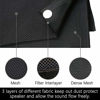 Picture of Speaker Grill Cloth Stereo Mesh Fabric for Speaker Repair, Black - 55 x 40 in / 140 x 100 cm