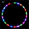 Picture of Maikerry 36" Led Hoola Hoop for for Kids and Adults Changing LED LightWeight Hoops