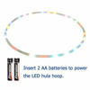 Picture of Maikerry 36" Led Hoola Hoop for for Kids and Adults Changing LED LightWeight Hoops