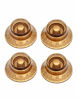 Picture of Metallor Electric Guitar Top Hat Knobs Speed Volume Tone Control Knobs Compatible with Les Paul LP Guitar Parts Replacement Set of 4Pcs. (Gold)