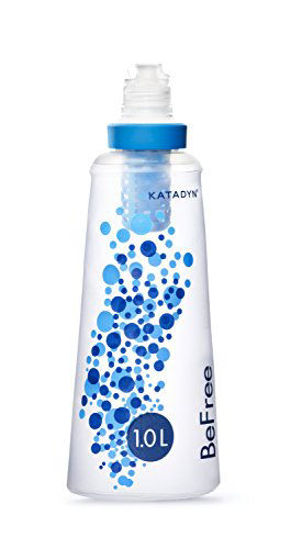 Picture of Katadyn BeFree 1.0L Water Filter, Fast Flow, 0.1 Micron EZ Clean Membrane for Endurance Sports, Camping and Backpacking, One Size, 8018006