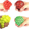 Picture of Anti-Stress Mesh Squishy Ball Squeeze Grape Ball Relieve Pressure Ball, Colors May Vary, 5 Pack