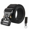 Picture of KingMoore Men's Tactical Belt Heavy Duty Webbing Belt Adjustable Military Style Nylon Belts with Metal Buckle