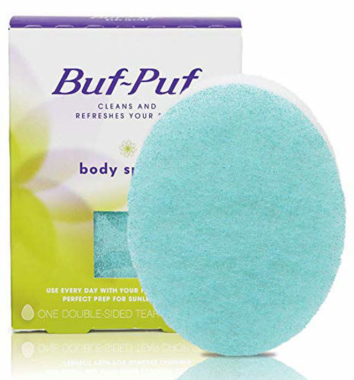 Picture of Buf Puf Body Sponge, Dermatologist Developed, Cleanses Skin of Dirt and Excess Oil, Reusable, Exfoliating, 1 Count