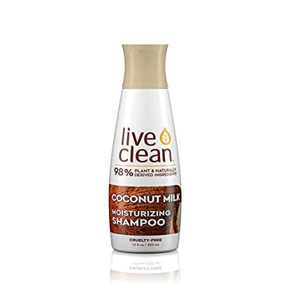 Picture of Live Clean Shampoo, Moisturizing Coconut Milk, 12 Oz