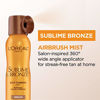 Picture of L'Oreal Paris Skincare Sublime Bronze Self Tanning Mist, Medium to Natural Spray tan, 4.6 oz.