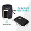 Picture of BAGSMART Electronic Organizer Small Travel Cable Organizer Bag for Hard Drives,Cables,USB, SD Card,Black