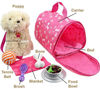 Picture of Click N' PLAY 9 piece Doll Puppy Set and Accessories. Perfect For 18 inch American Girl Dolls