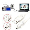 Picture of Cablecc USB Male to Firewire IEEE 1394 4 Pin Male iLink Adapter Cord Cable for Sony DCR-TRV75E DV Adapter