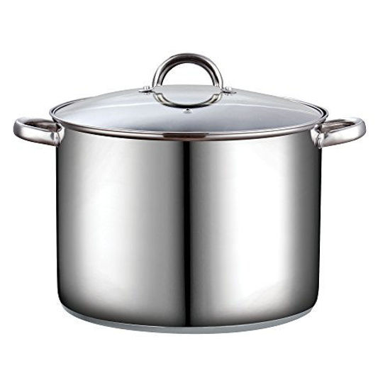 Picture of Cook N Home 16 Quart Stockpot with Lid, Stainless Steel