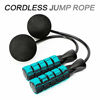 Picture of APLUGTEK Jump Rope, Weighted Ropeless Skipping Rope for Fitness, Tangle-Free Rapid Speed Cordless Jump Rope Workout for Men, Women, Children