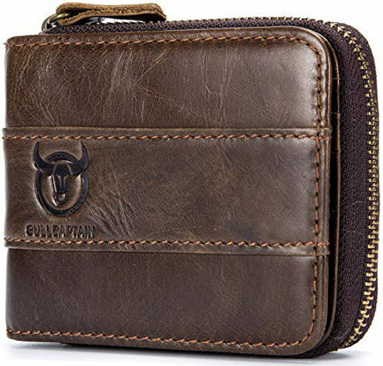 HXT-OAK Leather Wallet with RFID Protection Small Coin Purse Mini Wall –  OAK Leather Ware