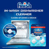 Picture of Finish In-Wash Dishwasher Cleaner: Clean Hidden Grease and Grime, 3 ct