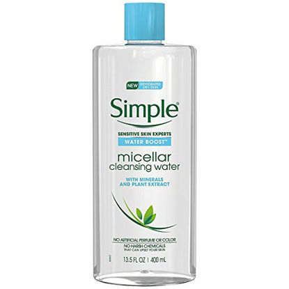 Picture of Simple Water Boost Micellar Cleansing Water, Sensitive Skin, 13.5 oz