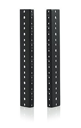 Picture of Gator Rackworks Heavy Duty Steel Rack Rail Set; 6U Rack Size (GRW-RACKRAIL-06U)