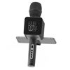 Picture of Tzumi PopSolo - Rechargeable Bluetooth Karaoke Microphone and Voice Mixer with Smartphone Holder - Great for All Ages (Black)