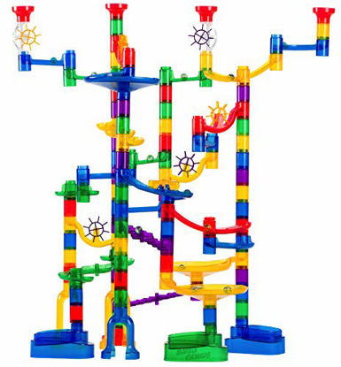 Picture of Marble Genius Marble Run Super Set - 150 Complete Pieces + Free Instruction App & Full Color Instruction Manual