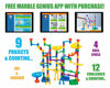 Picture of Marble Genius Marble Run Super Set - 150 Complete Pieces + Free Instruction App & Full Color Instruction Manual