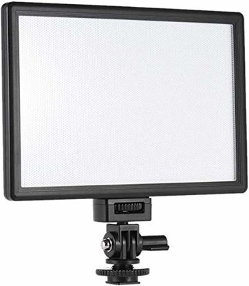 Picture of VILTROX L116T CRI95+ Super Slim Dimmable LED Light Panel,Bi-Color 3300K-5600K LED Video Light with LCD Control/Light Mount