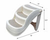 Picture of MaxWorks 50533 3-Step Non-Slip Foldable Pet Stairs, White