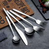 Picture of Berglander Flatware Set 40 Pieces, Stainless Steel Flatware Set, Silverware Set Service For 8