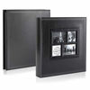 Picture of Ywlake Photo Album 4x6 600 Pockets Photos, Extra Large Capacity Family Wedding Picture Albums Holds 600 Horizontal and Vertical Photos Black