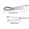 Picture of Spreader Knife Set,6-Piece Cheese and Butter Spreader Knives,Mini Serving Tongs,Stainless Steel Multipurpose Butter Knives