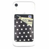 Picture of CalorMixs Stretchy Credit Card Holder for Back of Phone, Cell Phone Pocket Stick On Wallet Card of Phone-Self Adhesive Sticker on Phone Android Smartphones (Fit 4.7" Phone Above) (Star)