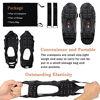 Picture of Ice Cleats for Shoes and Boots, Ice Snow Traction Cleats Crampons for Men Women Kids Winter Walking on Ice and Snow Anti Slip Overshoe Stretch Footwear (24 Steel Crampons, Size L)