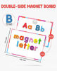 Picture of Gamenote Classroom Magnetic Alphabet Letters Kit 234 Pcs with Double - Side Magnet Board - Foam Alphabet Letters for Preschool Kids Toddler Spelling and Learning Colorful