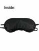 Picture of Eye Mask Sleep Masks Sleeping Mask Blindfold Eye Cover Team Building Games Party with Nose Pad and Adjustable Strap for Women Men Kids 4 Layers Black (30 pack)