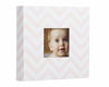 Picture of Pearhead Baby Photo Album, Baby Shower Gift, Pink Chevron