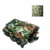 Picture of Yeacool Camouflage Netting Military Camo Nets for Party Decoration Hunting Sunshade Camping Shooting(Woodland Camo 6.5ftx5ft)