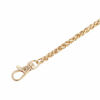 Picture of Purse Chain Replacement, Luxiv Women Purse Chains Gold Handbag Chains DIY Shoulder Cross Body Bag Chain 47'' Metal Handbag Gold Cross Body Chain Replacement Straps Chain Purse Making Supplies (Gold)