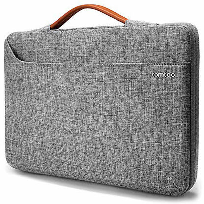 Picture of tomtoc 360 Protective Laptop Sleeve Fit 13.5-14.4 Inch New Surface Laptop Studio 2021/4/3/2/1, Surface Book 3/2/1, Waterproof Case for 14-inch MacBook Pro 2021 A2442, Asus ZenBook/ VivoBook 14