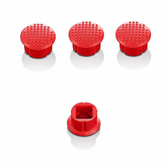 Picture of LeFix 3 Pack Low Profile Trackpoint Caps Replacement for Lenovo Thinkpad X230s,X240,X250,X260,X270,X380 Yoga,Yoga 370,T440s,T450s,T460,T470,T480,S5,L470,P51,P71(Compatibility Matrix on Description)