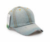 Picture of Denim Baseball Cap, Unisex Sport Hat Casual Women Men Sun Hat Outdoor Cowboy Cap Dilapidated Design Sky Blue