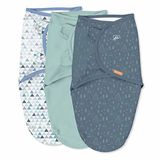 Picture of SwaddleMe Original Swaddle - Size Large, 3-6 Months, 3-Pack (Mountaineer)