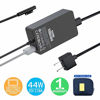 Picture of Surface Pro Charger Surface Pro 4 6 Charger, KSW KINGDO 44W 15V 2.58A Power Supply Compatible with Microsoft Surface Pro 3 4 5 6 7 X, Laptop 1/2/3 Surface Go 1/2 & Surface Book with Travel Case