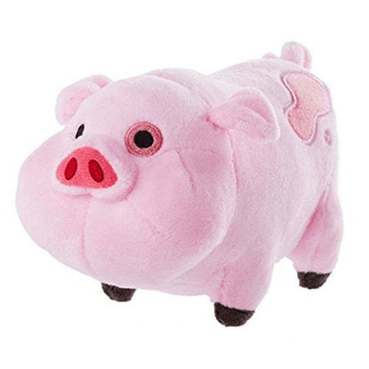 Picture of Gravity falls Waddles Pig Mabel Barfing Gnome Plushes Dolls Kids Toy 7" with Tag (Waddles Pig)