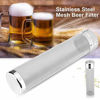 Picture of Beer Dry Hopper Filter,ProMaker Stainless Steel Hop Strainer Micron Mesh Beer Filter Cartridge (2.8 X 11.8 inch)